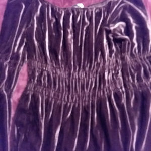 Newport News Brown Velvet Medieval Top Never Worn